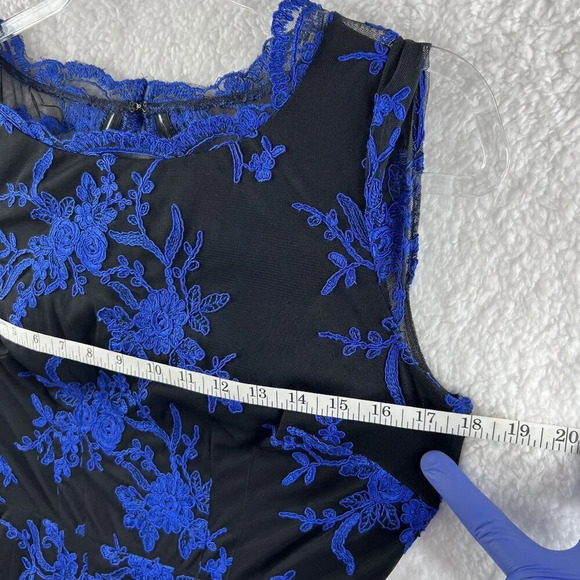 Adrianna Papell Hailey 4 Mermaid Backless Prom Dress Sequin Formal HOCO Gown - Picture 13 of 16